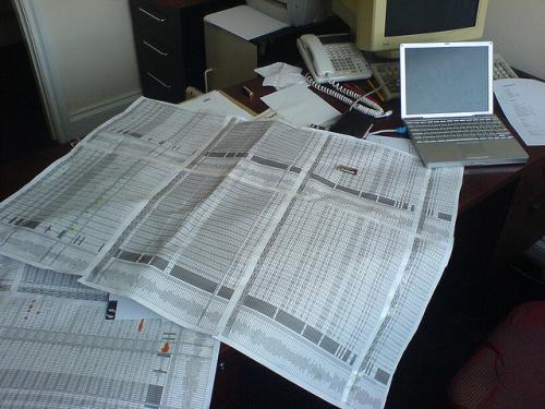 Spreadsheets can be a useful tool