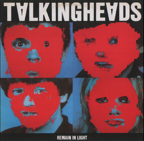 Image of the Talking Heads album cover for "Remain in the Light"